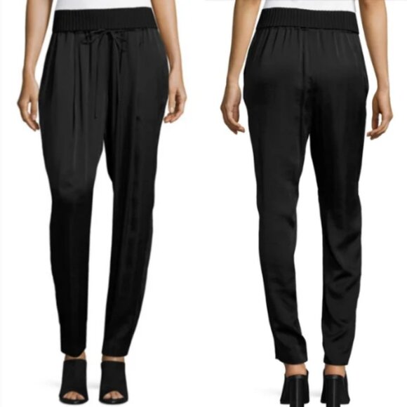 Lafayette 148 Barclay Pleated Slouchy Tapered Pull-on Trouser - Picture 1 of 10